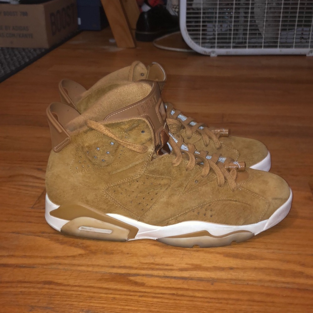 Air Jordan 6s Golden harvest